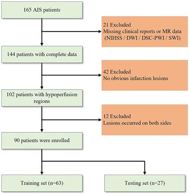 Ischemic perfusion radiomics: assessing neurological impairment in acute ischemic stroke